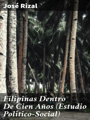 cover image of Filipinas Dentro De Cien Años (Estudio Politico-Social)